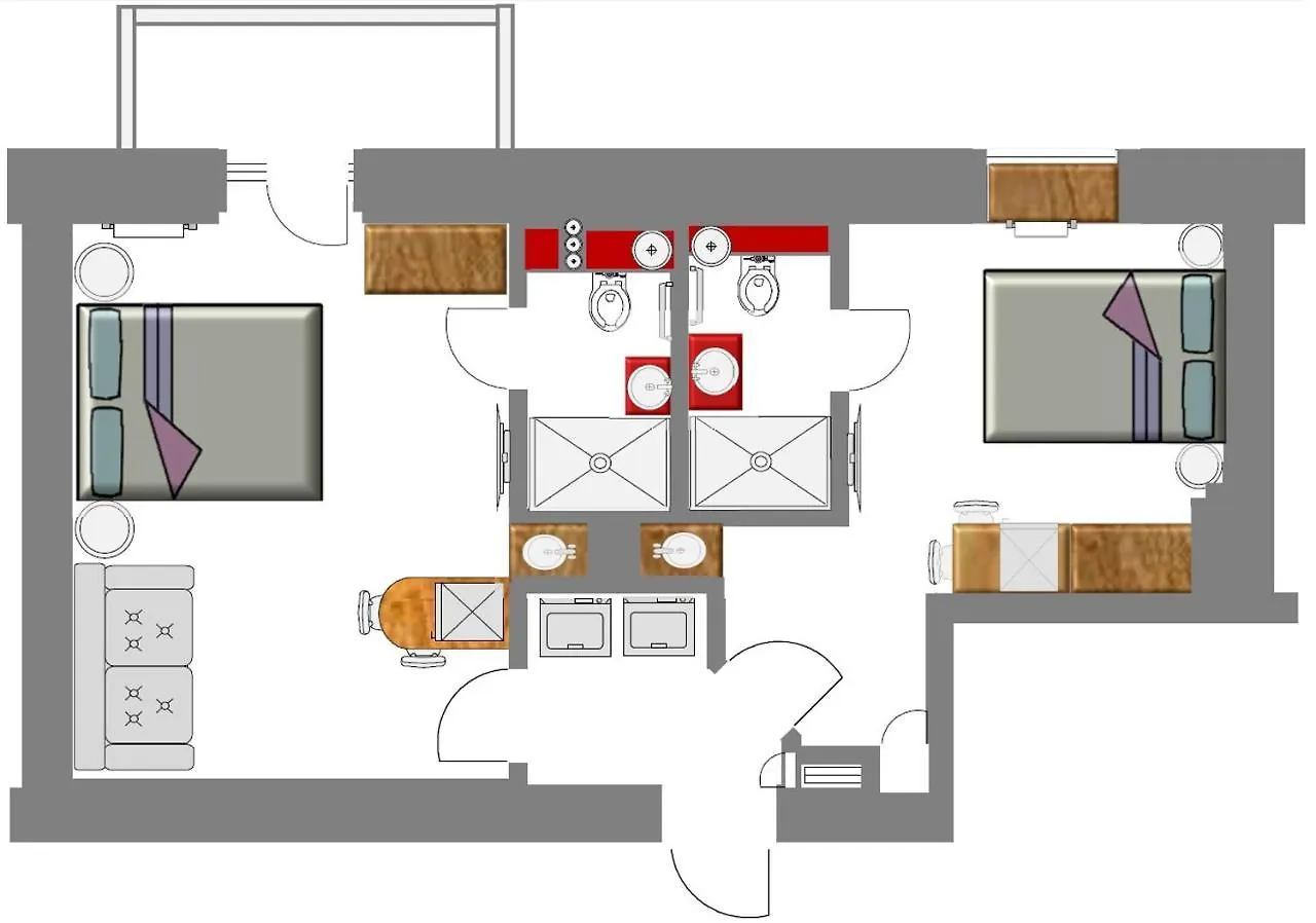 Апартаменты Kyiv City Loft Apart Hotel